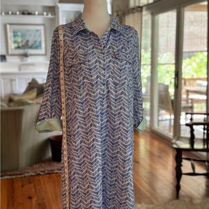 Vineyard Vines performance shirt dress
